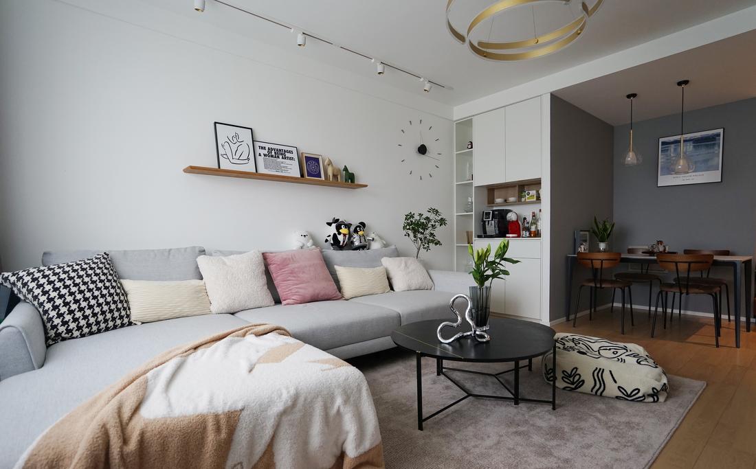 简约温馨三居-9