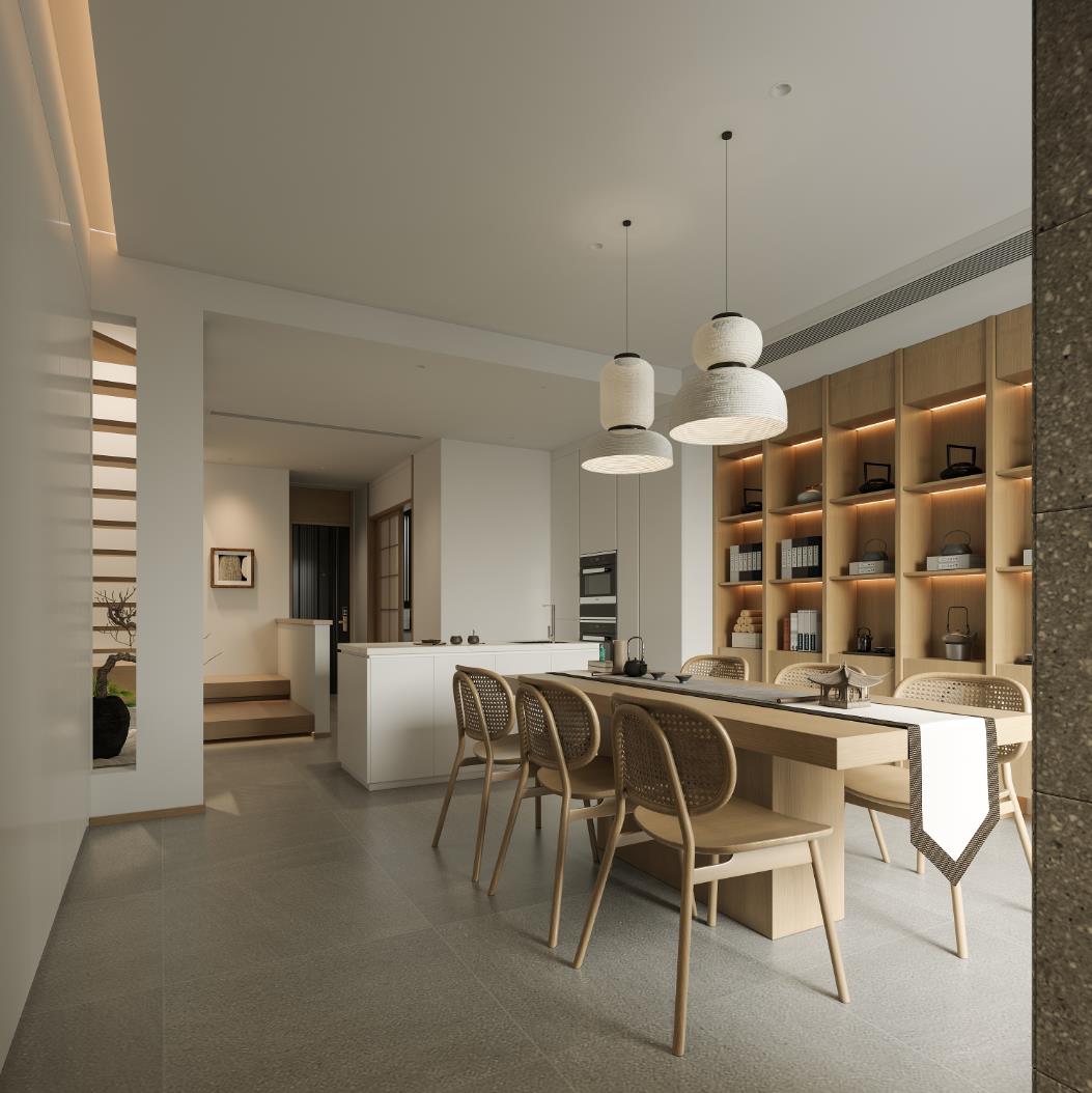 望山居全案设计丨鱼闪闪设计表现-13