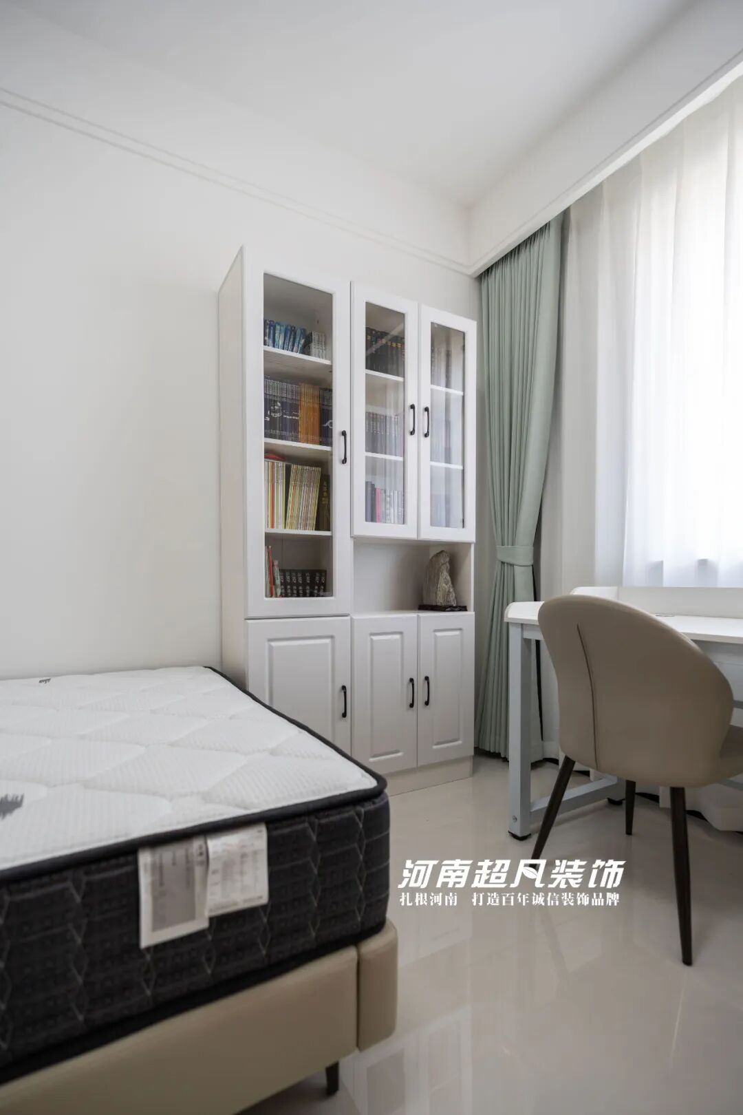 完工首发丨二七区中铁电气化家园，128㎡现代简约，让空间回归纯粹-180