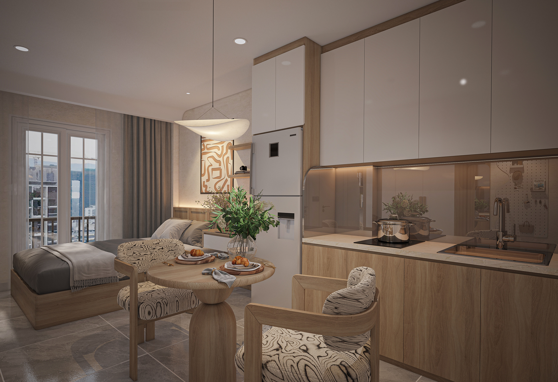 单身公寓丨越南胡志明市丨文本未提及-6