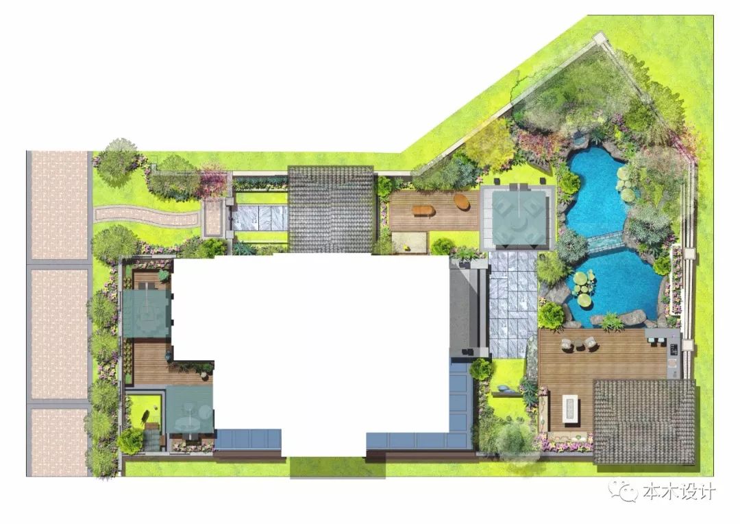 雍景湾 S1 栋样板花园 | 打造自然、舒适、多功能的生活空间-3