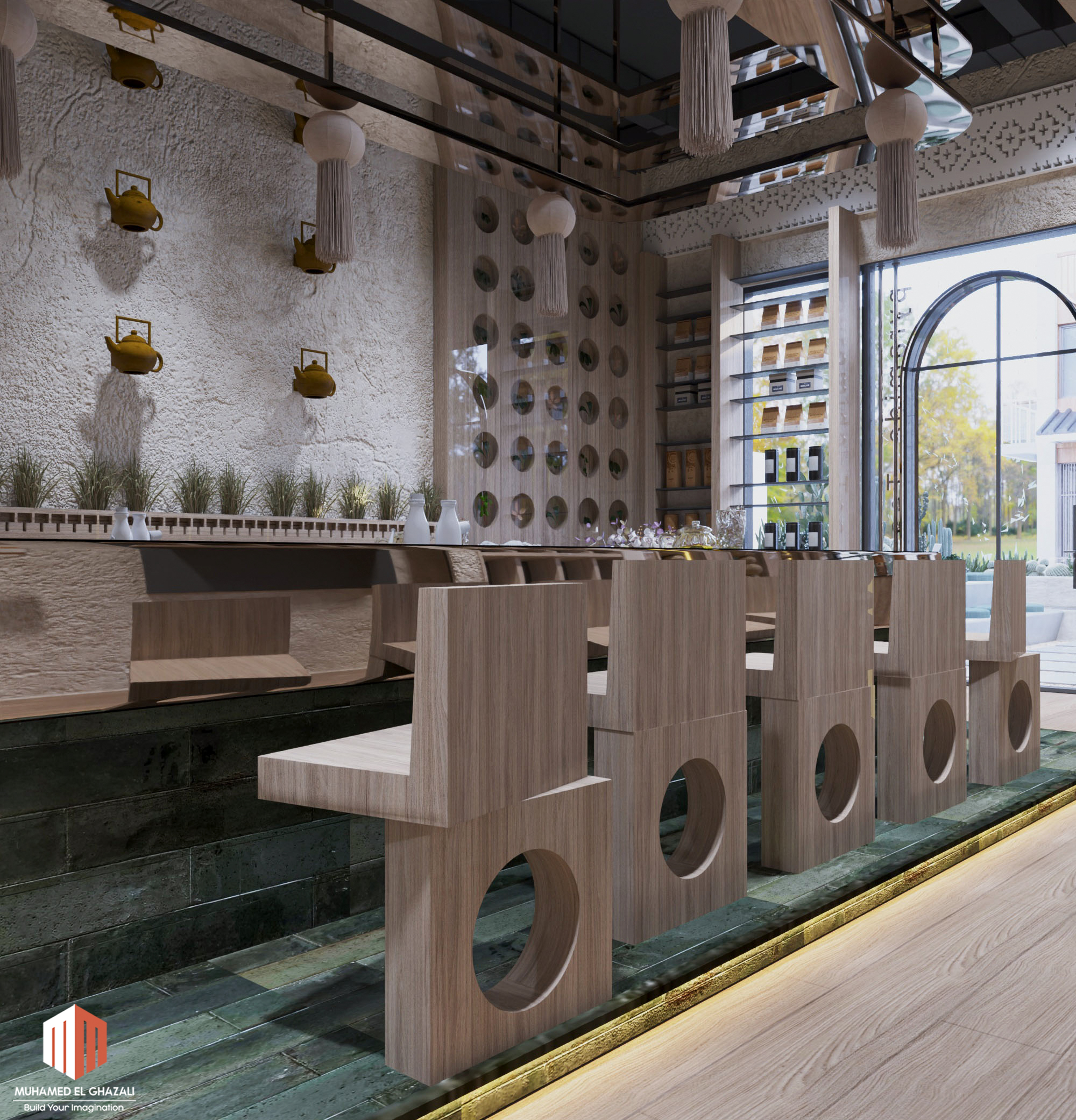 茶馆设计丨卡塔尔-7