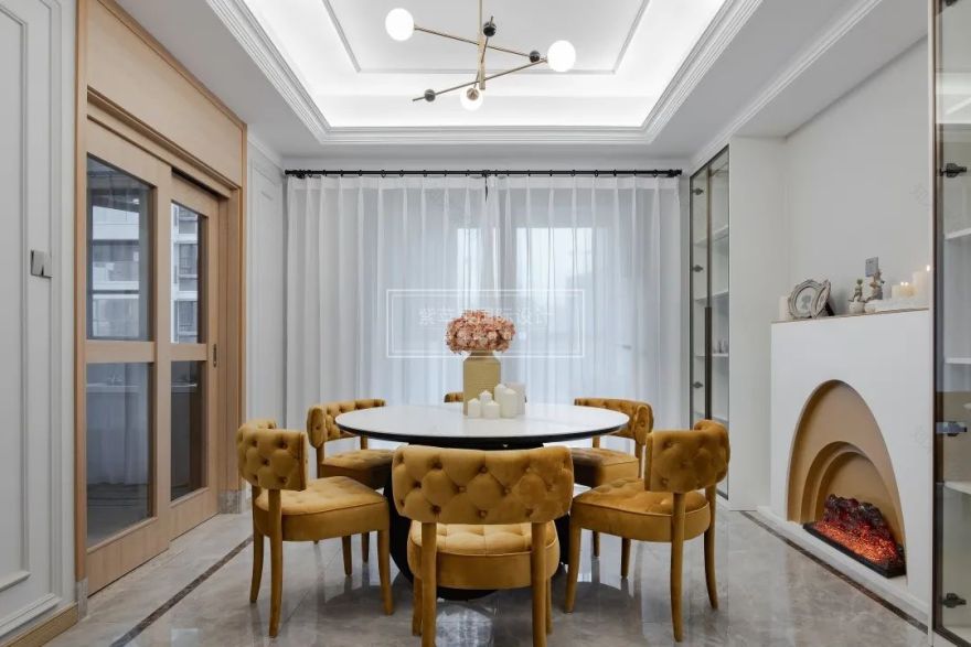 融创文旅城 · 颜值出众的浪漫艺术之家丨紫苹果装饰集团-39