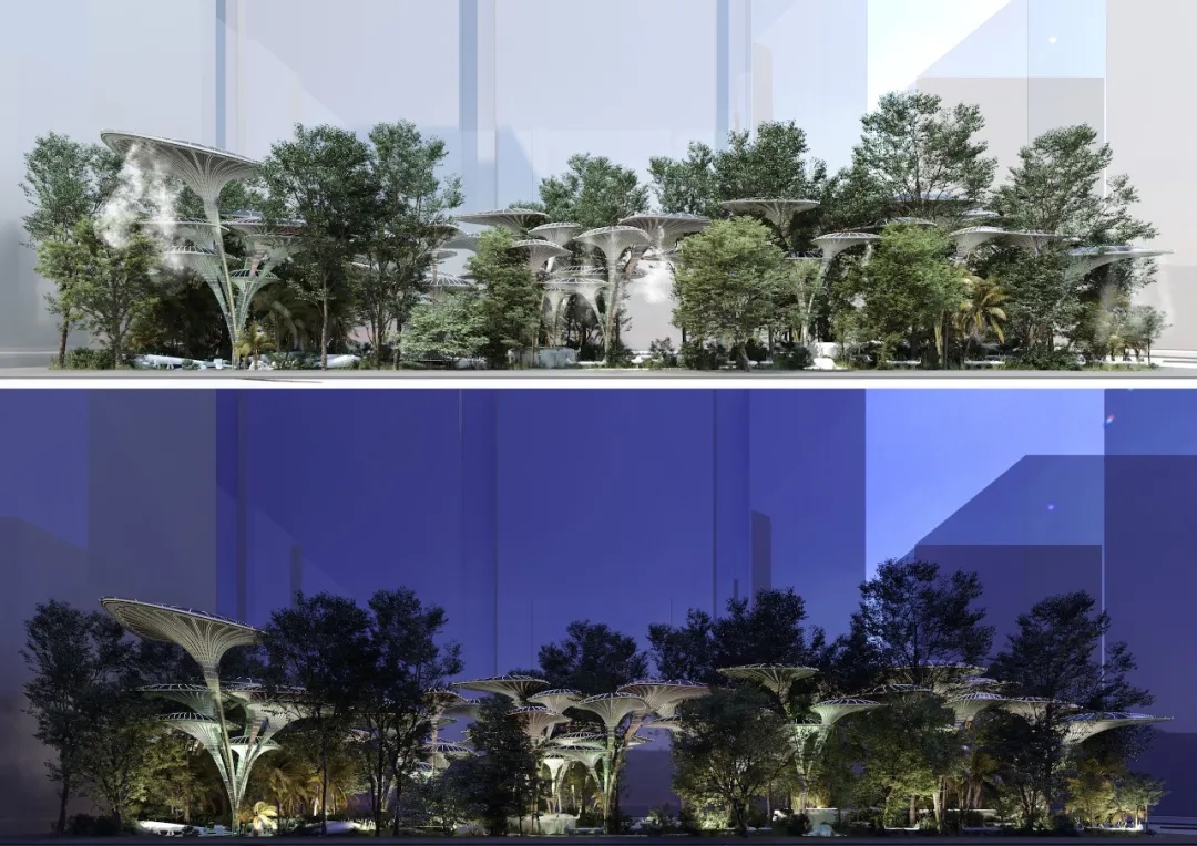 【案例分享】绿洲 +系统，人造模块化棕榈呼吸结构系统-2