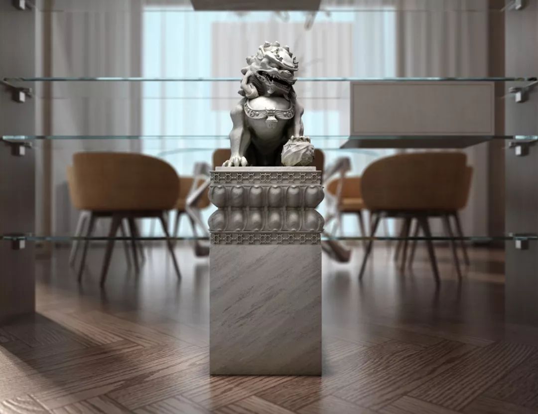 低调奢华,艺术生活——丹东 99㎡家居设计-42