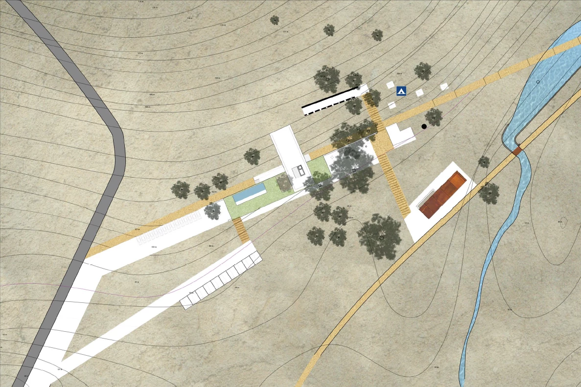 葡萄牙 Salgueiros 车站废墟重生 | 自然中的休憩空间-14