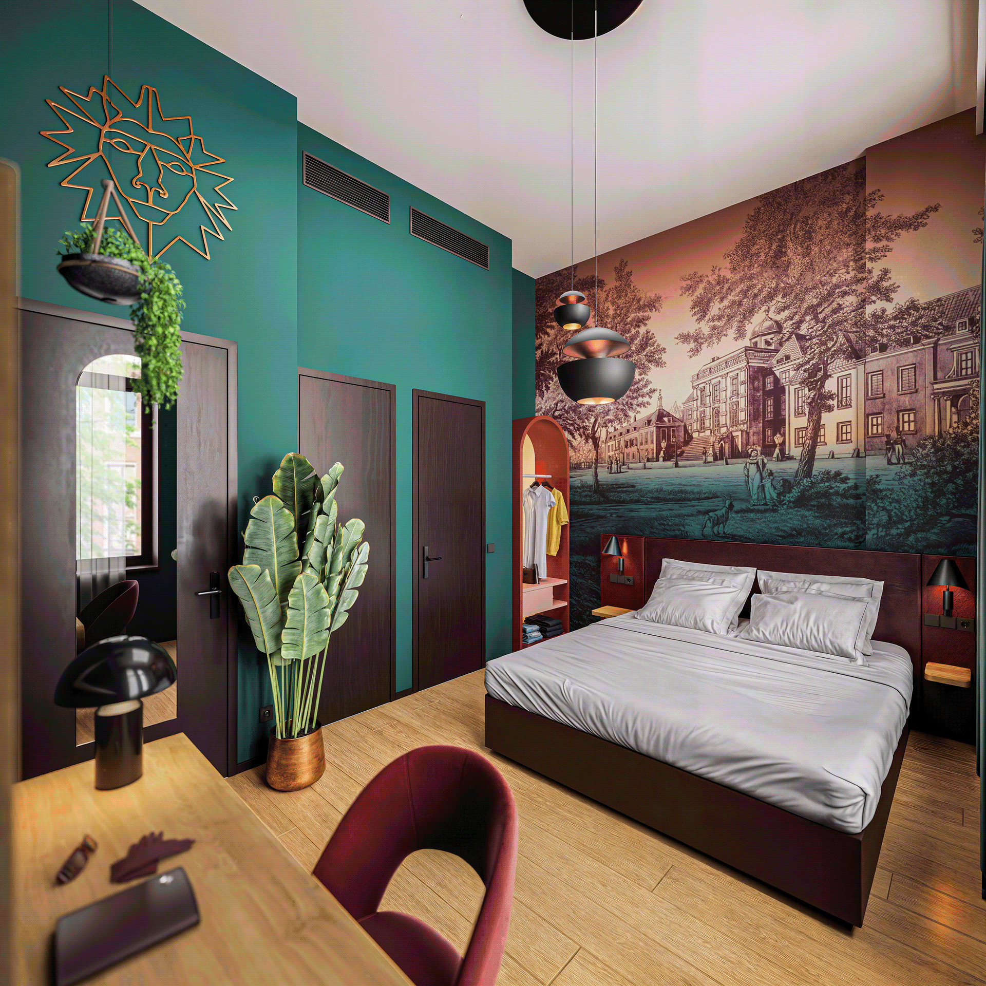 阿尔德酒店 - 客房丨荷兰海牙丨Split Level Studio-12