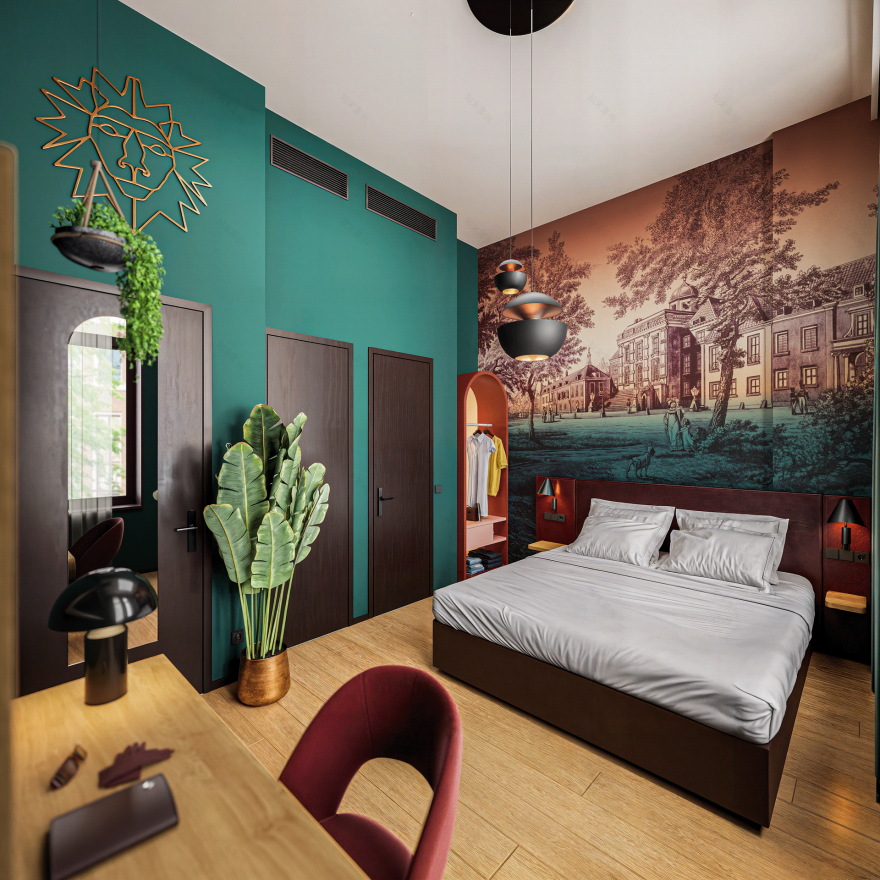 阿尔德酒店 - 客房丨荷兰海牙丨Split Level Studio-12