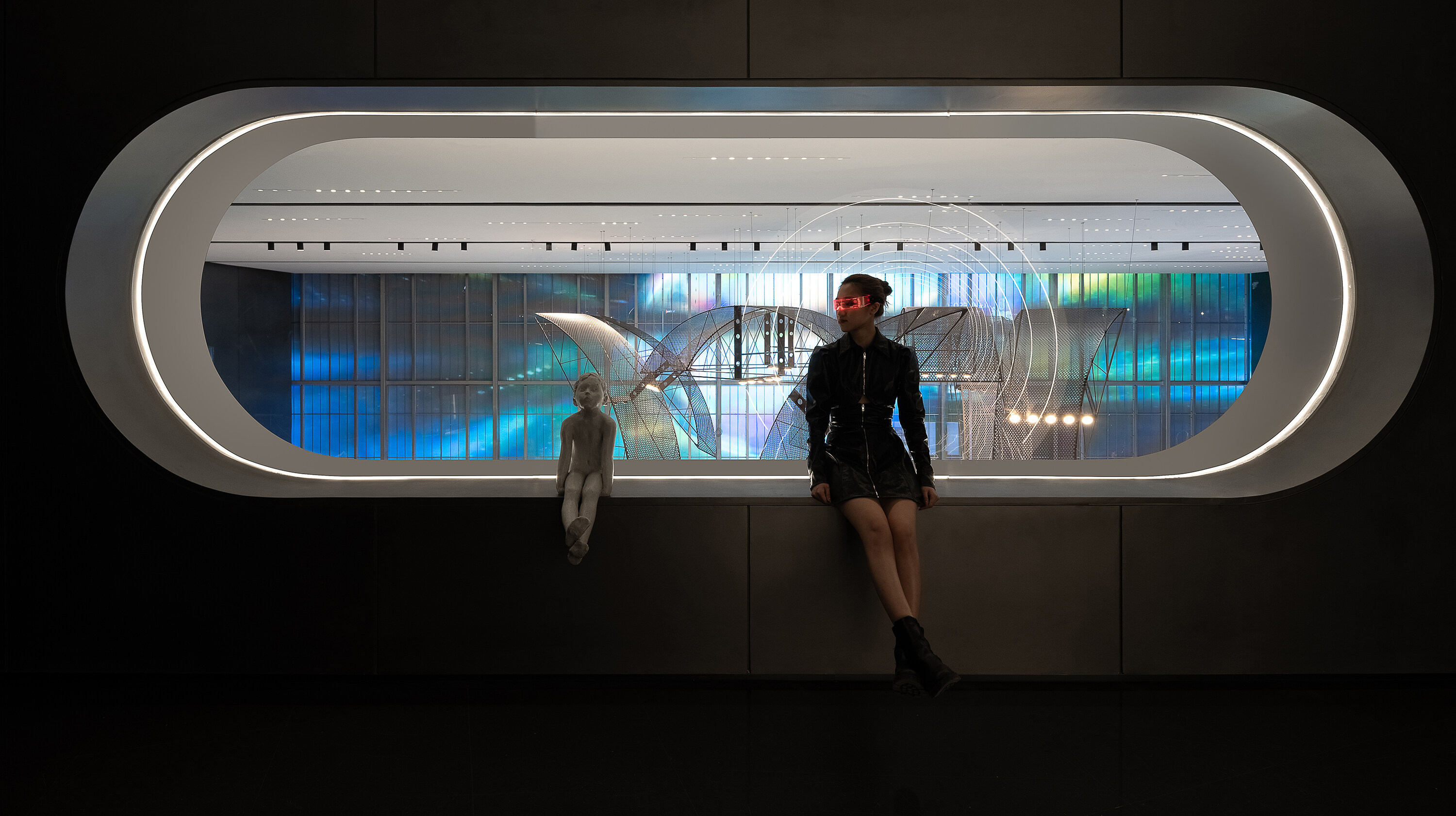 广州空港中央商务区空港融创中心展示区 - 共生形态 C&C DESIGN-11