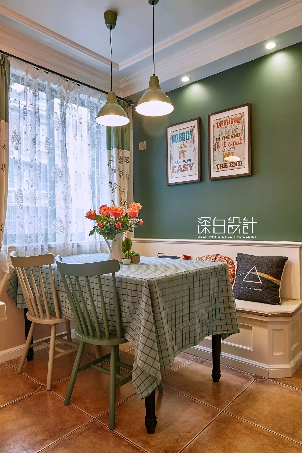 天津 130 平美式休闲空间 | 自由舞动的 DeepWhite Design-23