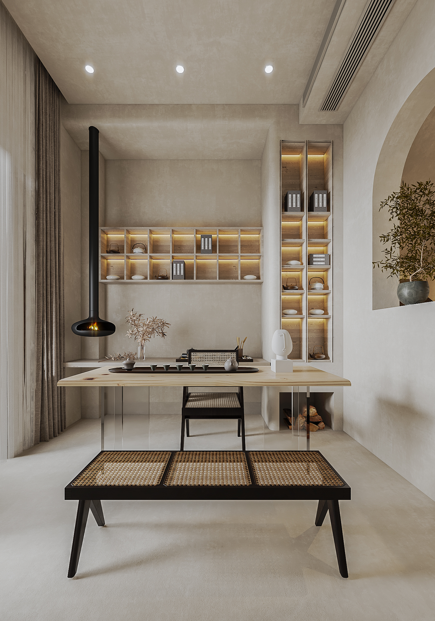 侘寂风效果图表现-5