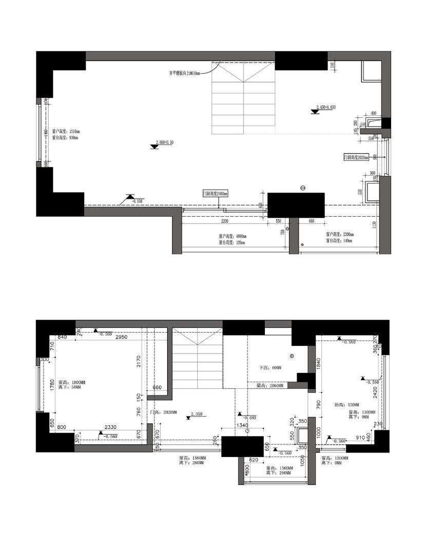 《山宅》·工业风 Loft 公寓改造丨鸿鹄设计-8