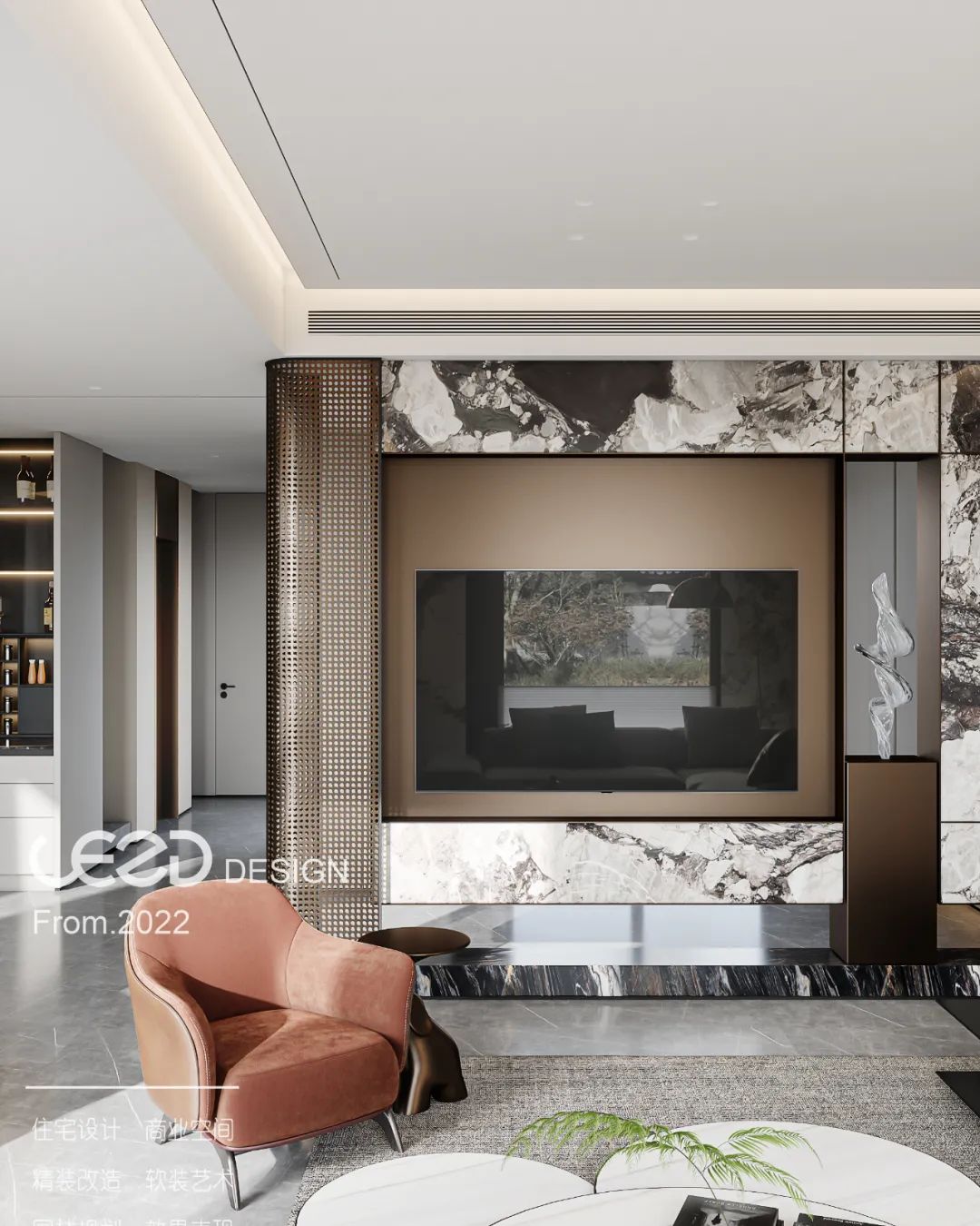 清澈纯粹的设计呈现美好极致生活丨中国宁波丨宁波市乐赞室内装饰设计有限公司-61