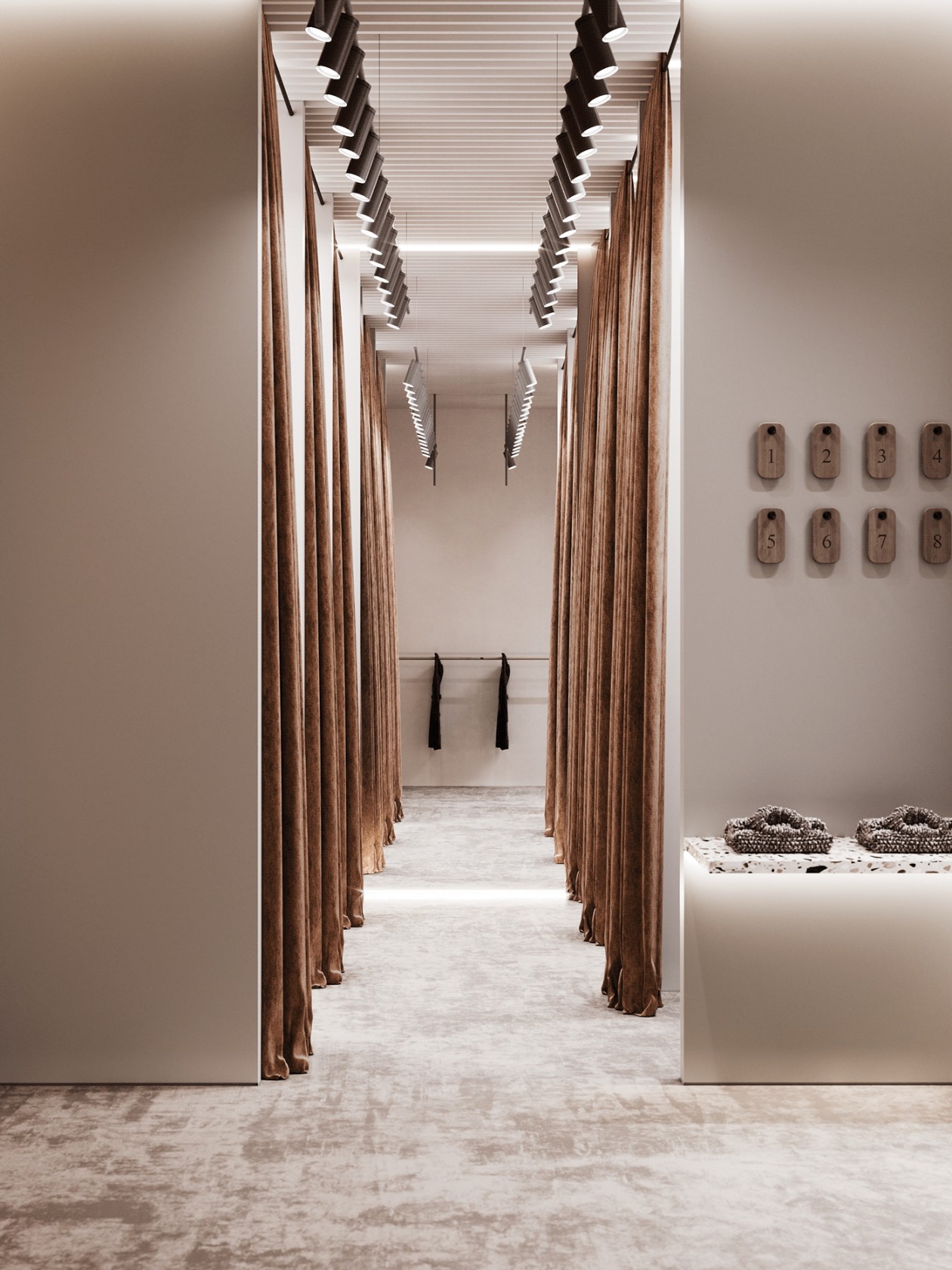 北欧风弥漫的服饰店，随性而舒适的空间-7