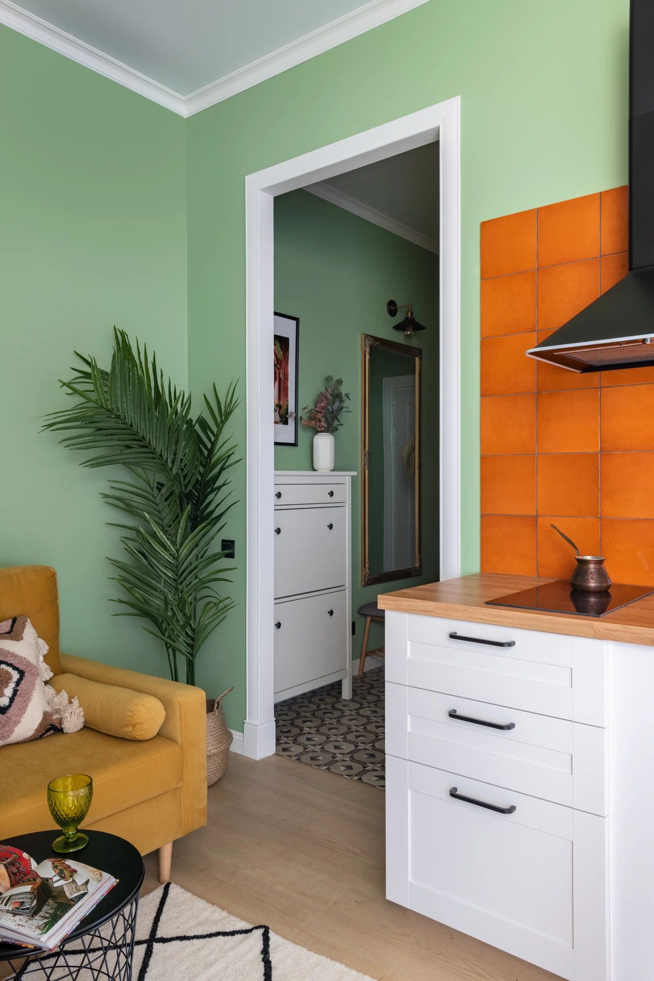 情侣 35㎡小公寓设计丨Vadim 和 Ekaterina Bychkov-10