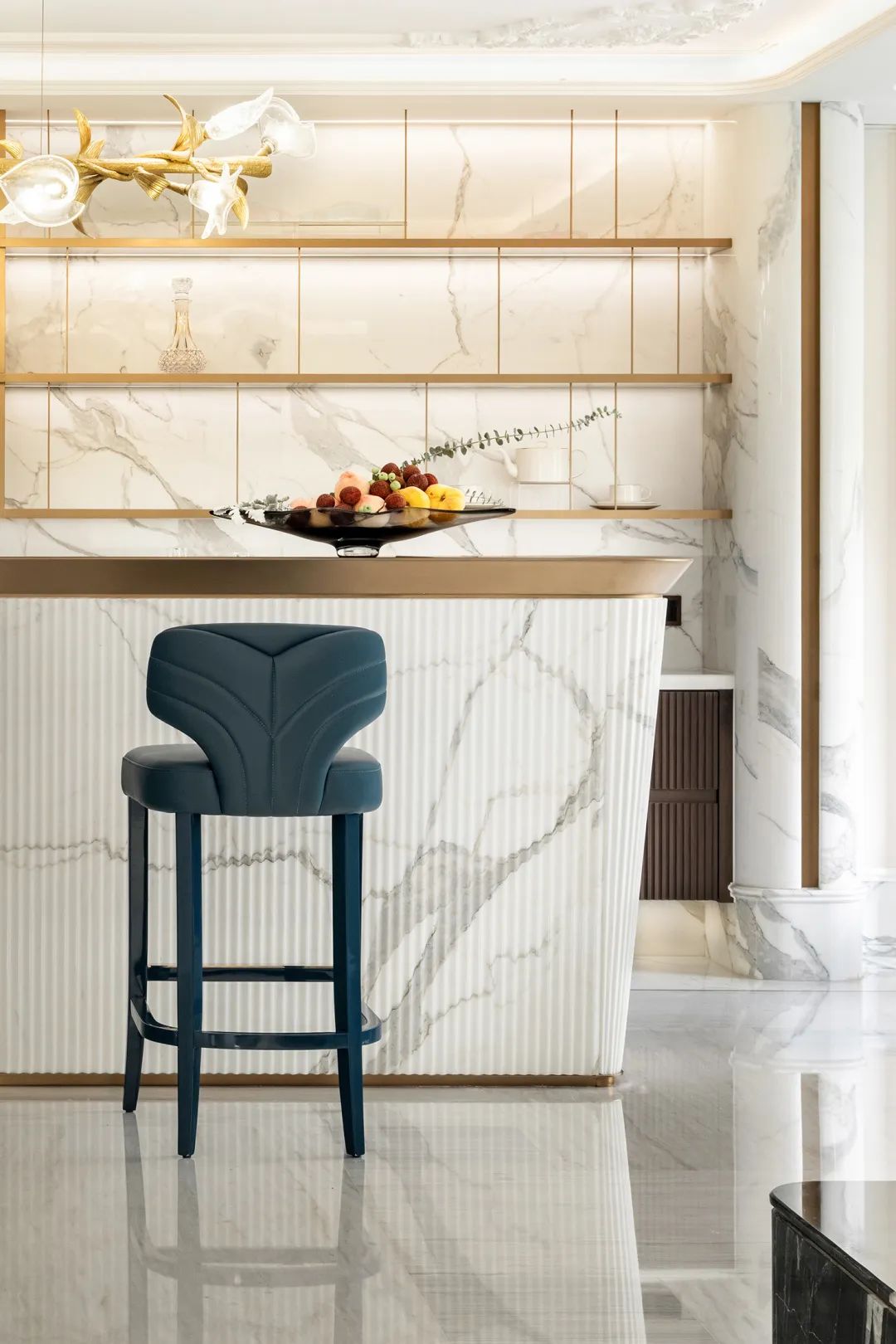 法式轻奢独栋别墅丨中国广州丨魅无界设计-70