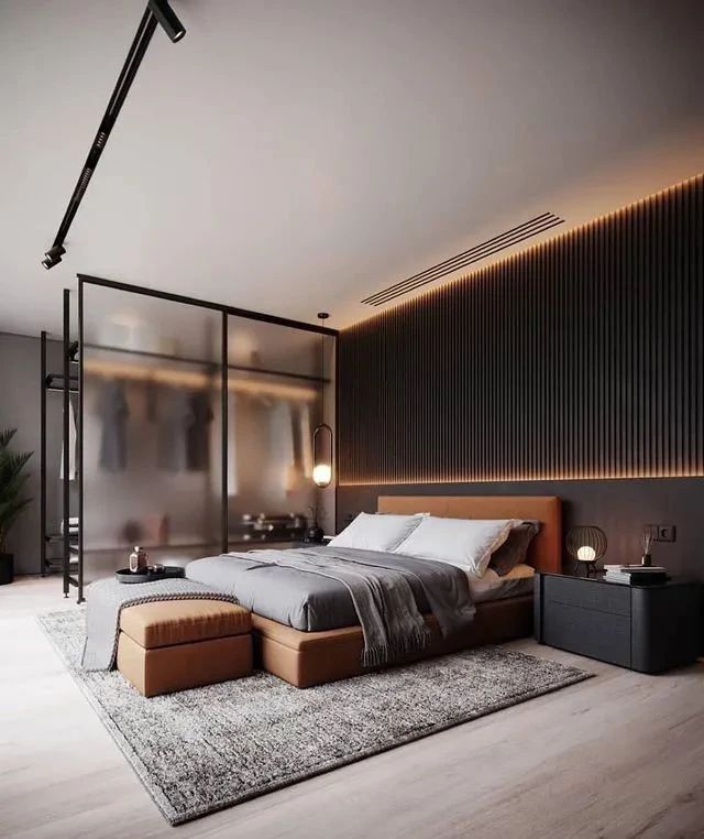 私人空间的艺术品——100 款卧室背景墙设计鉴赏-4