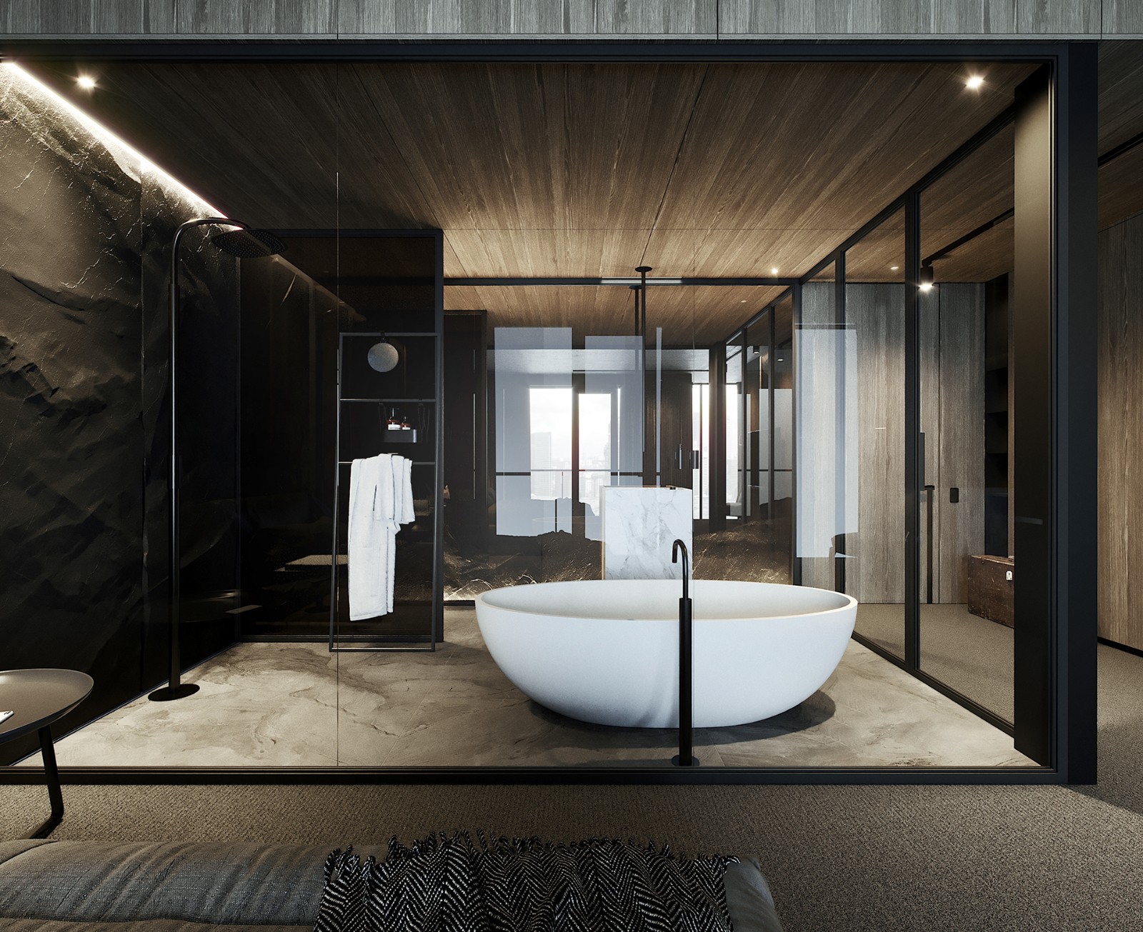 迪拜“酷感高级灰”酒店公寓-3