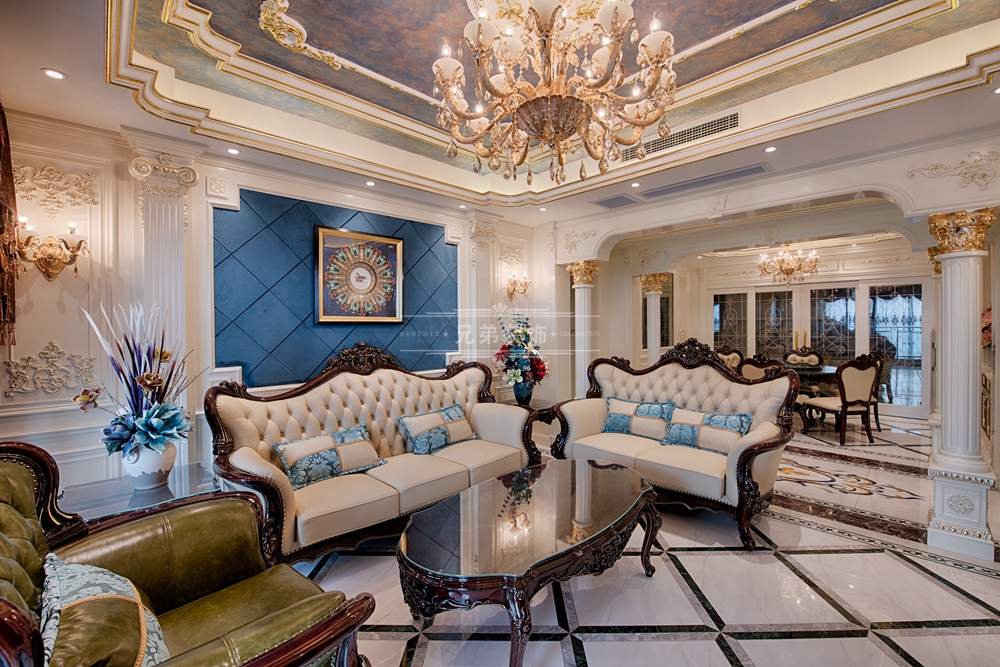 融创白象街法式风格大平层设计，展现华丽与舒适之美-9