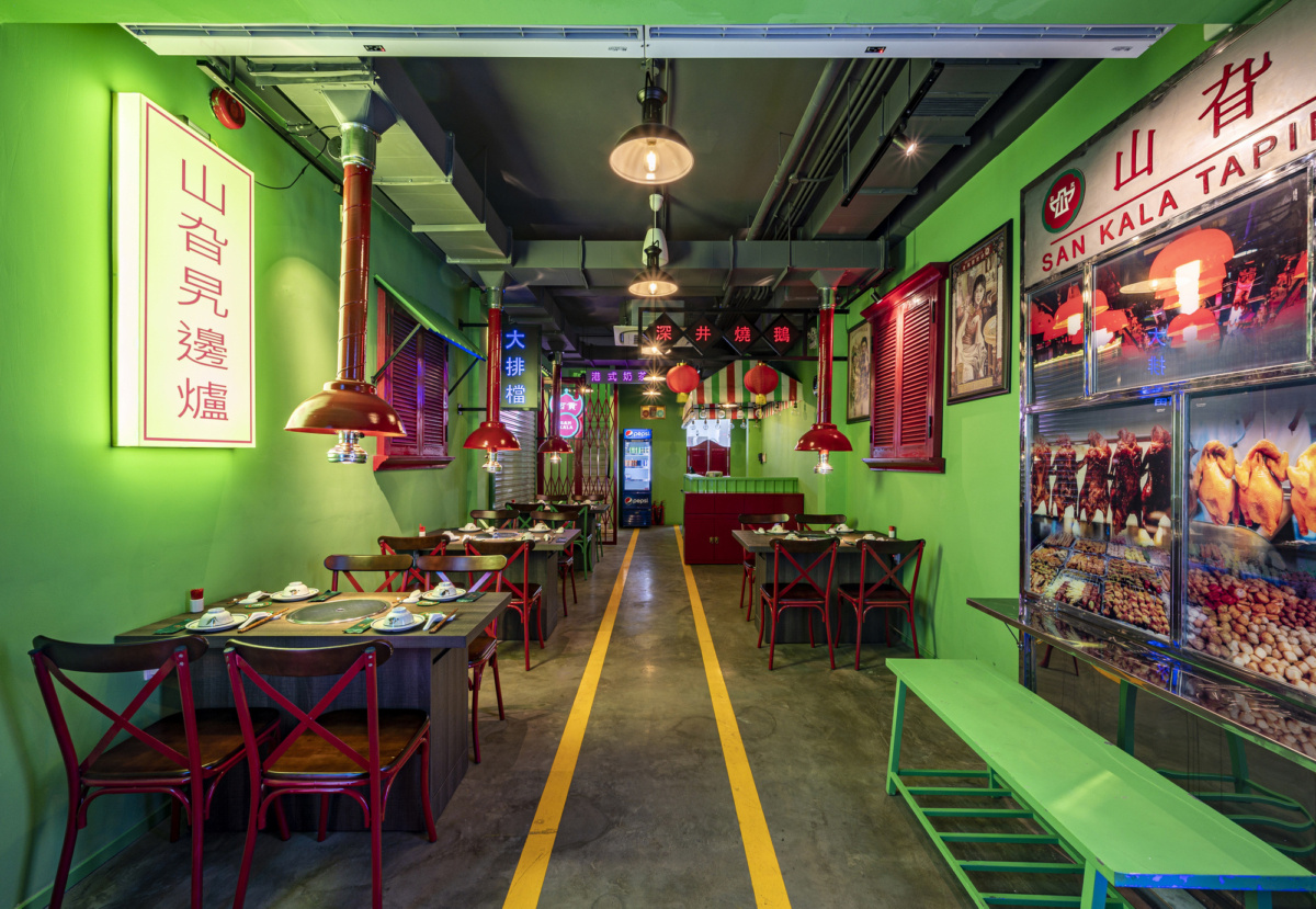 Dragons Decor丨火锅店丨Sankala Hong Kong Tapinlu Restaurant-8