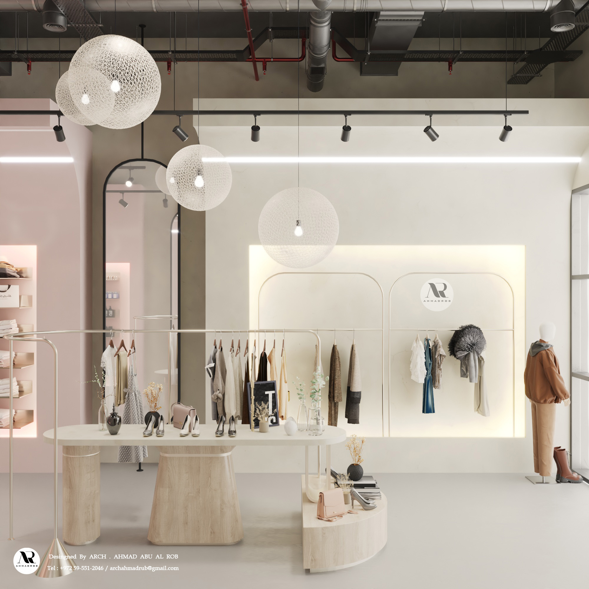 Clothing store interior design-4