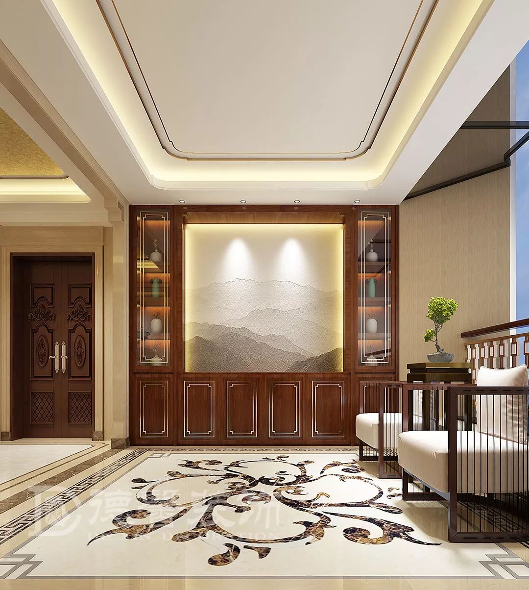 金海湾新中式雅居，诠释古典闲情逸致-22