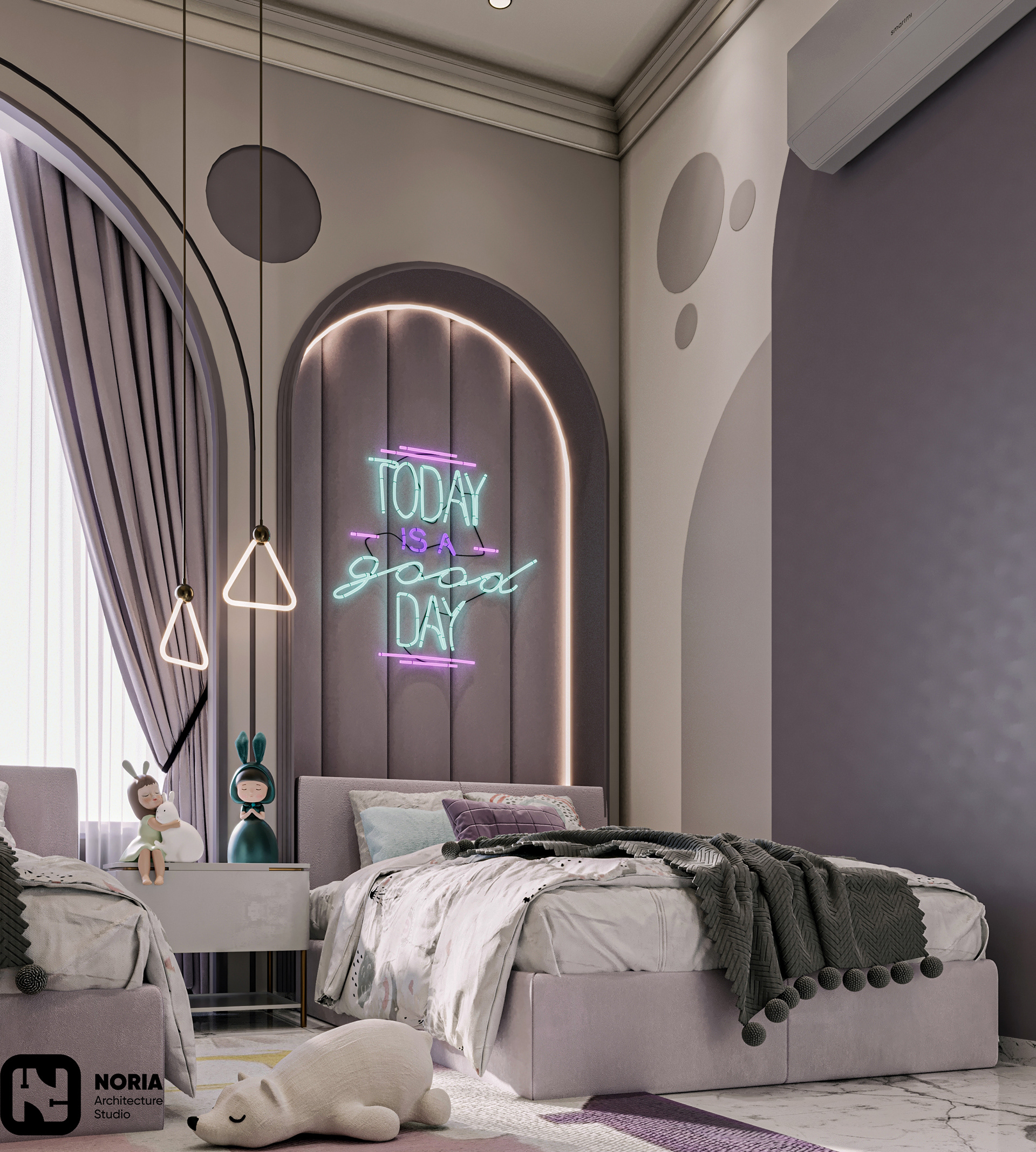 3 女孩卧室设计-7