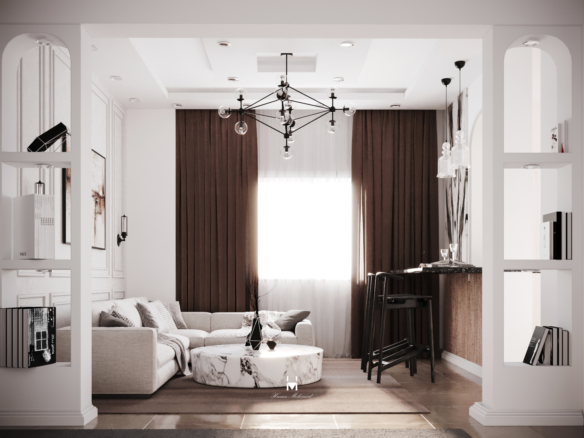 十月 客厅丨Egypt丨Hassan Mohamed-5