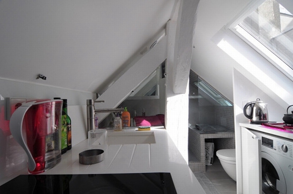 ㎡全功能顶层阁楼设计-2