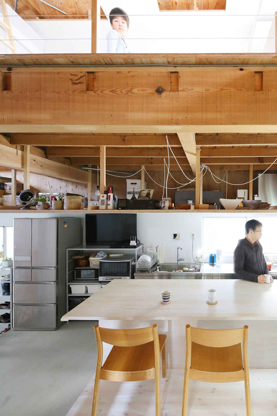 “从天花到地板”住宅丨日本东京丨河内建築設計事務所-42