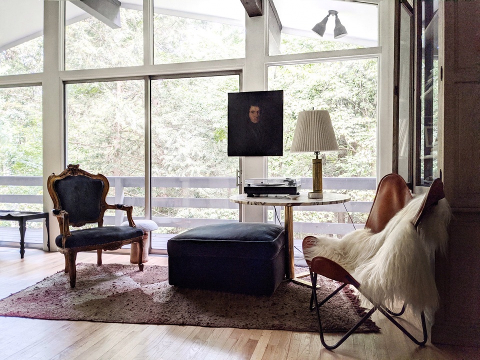 纽约设计师 Crystal Sinclair 私宅 | 自然元素与个性空间的完美融合-13