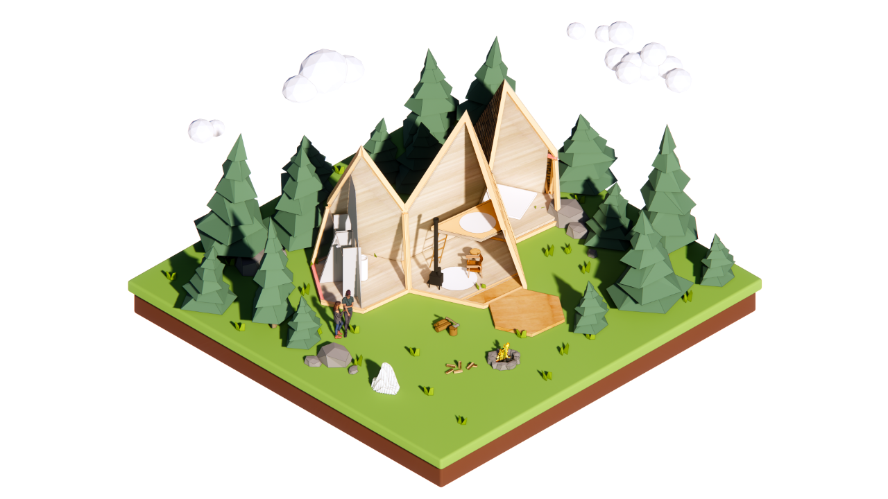 [荒野之家 #95#]  精灵屋 The Sprite Cabin丨中国黄冈丨个个世界 先进建筑实验室-18