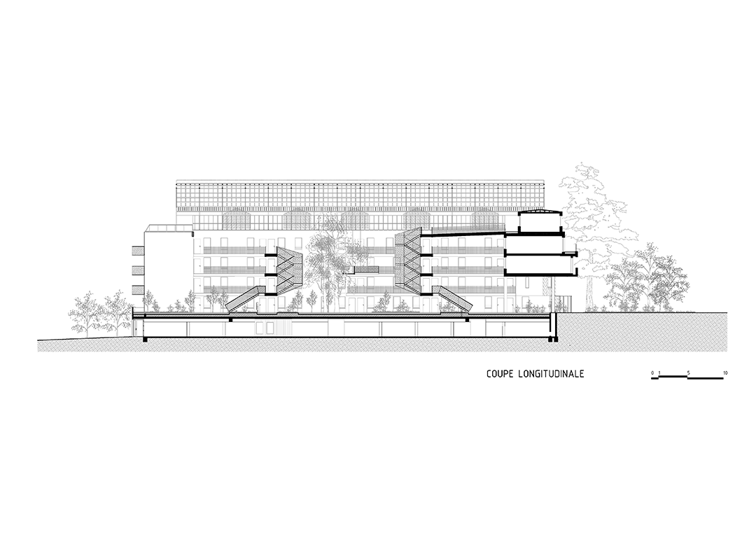 新作 | 洒满阳光的大船：法国UTOPIA住宅 / Champenois Architectes-33
