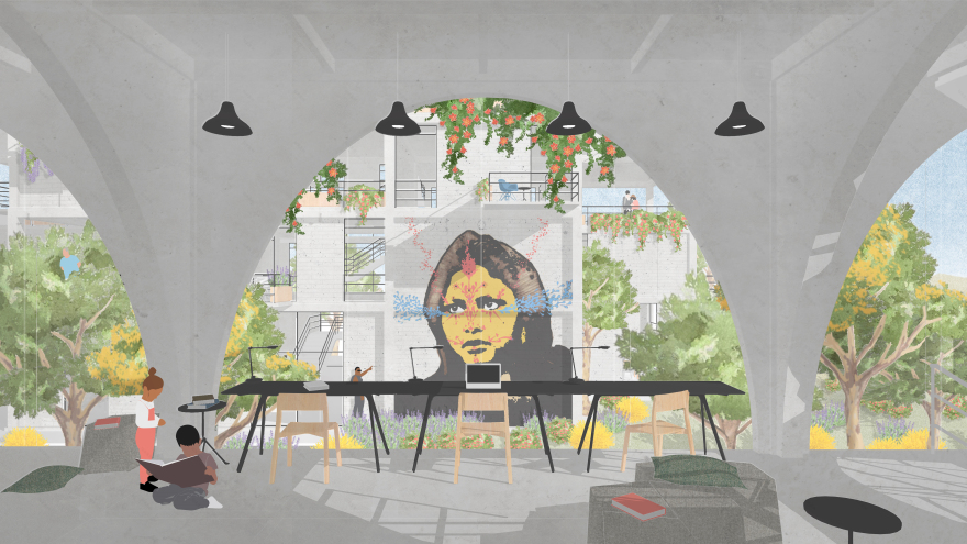 HAMBO. Bolonia's Multidimensional Habitation. | Sergio Mutis-15