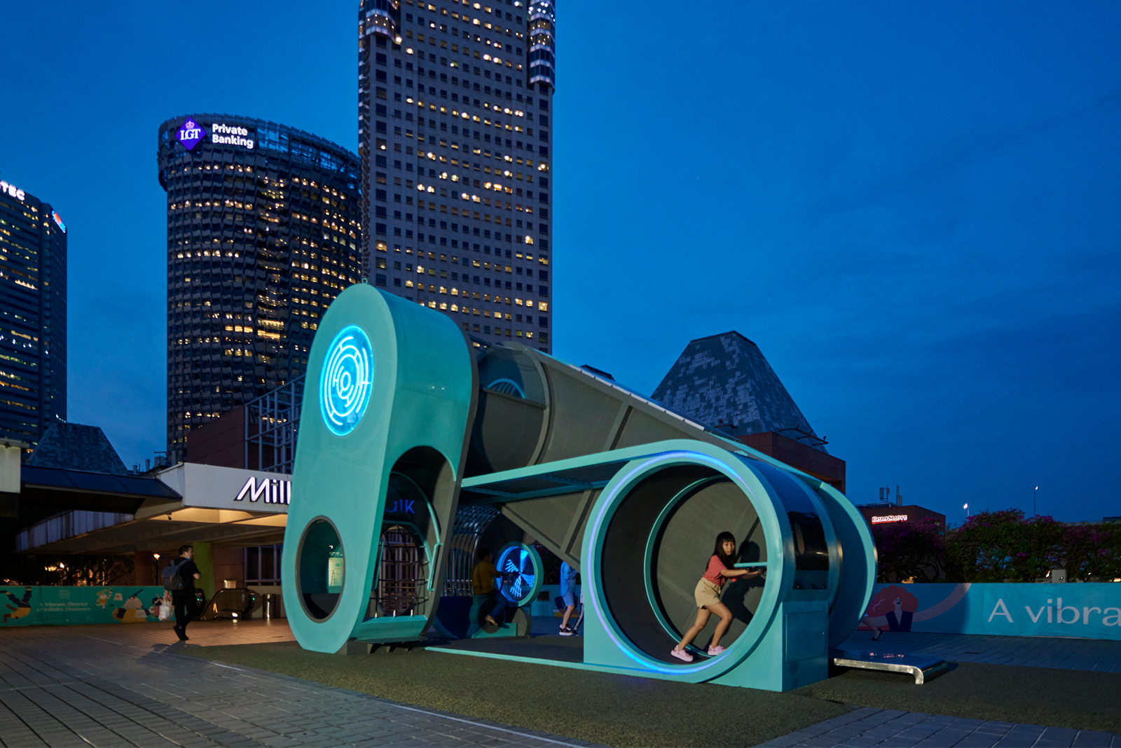 世界首个能源游乐场Playpoint及Mooncycle展示丨新加坡丨Kinetics Play X Playpoint-40