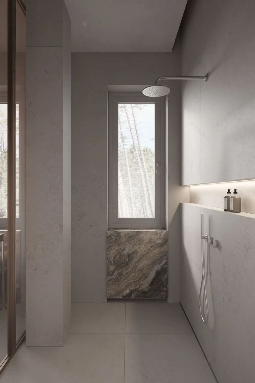 盐系简约,静美!灰白木色打造宁静家居空间丨星艺装饰广州总部-75