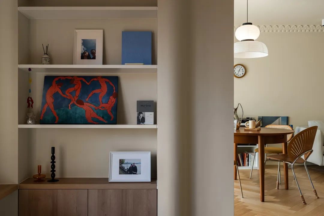 70㎡小黑屋变身法式“奶色治愈系”丨中国北京丨云深空间设计事务所-65