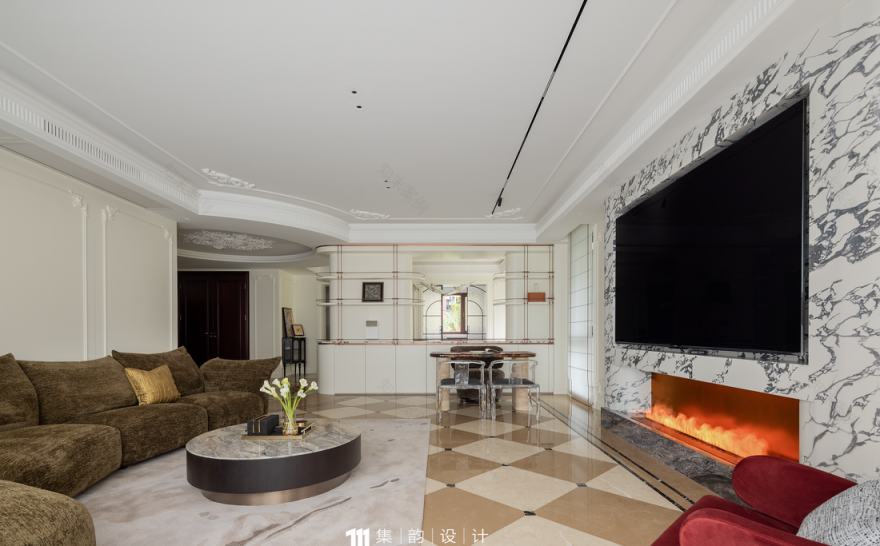 西安曲江紫汀苑私宅设计丨中国西安丨集韵设计-23