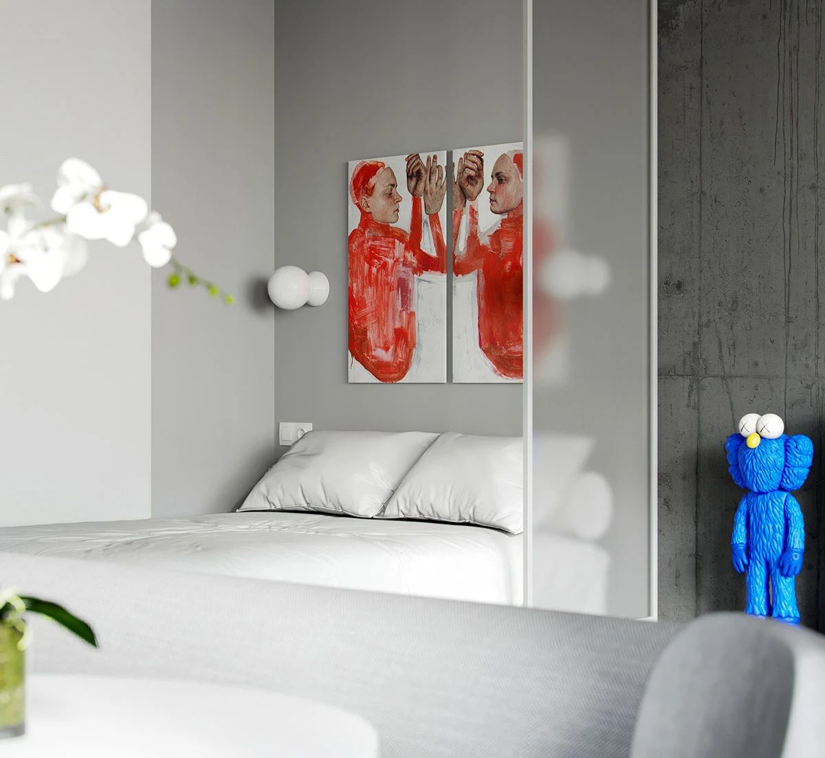 38㎡简约装修公寓丨俄罗斯莫斯科-16