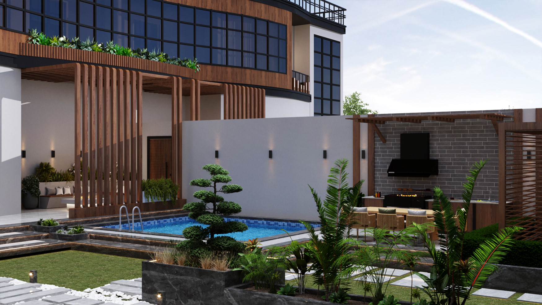 木屋建筑群丨沙特阿拉伯利雅得-35