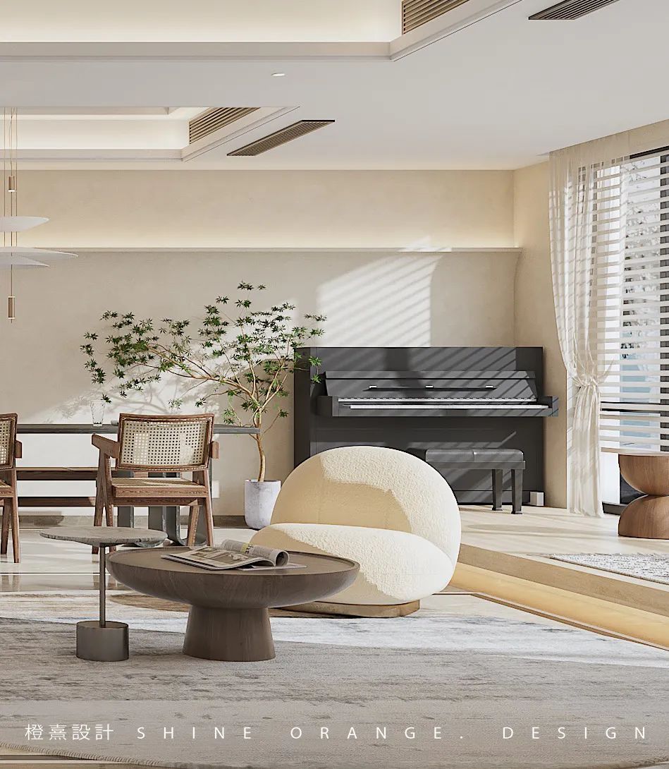 现代简约北欧风,宁波橙熹设计打造温馨家居-21