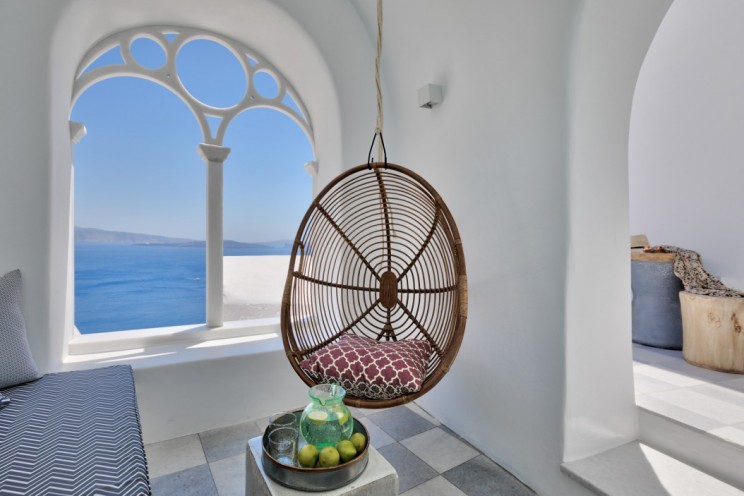 圣托里尼 Namaste Suites 酒店 | 简约自然的地中海风情-5