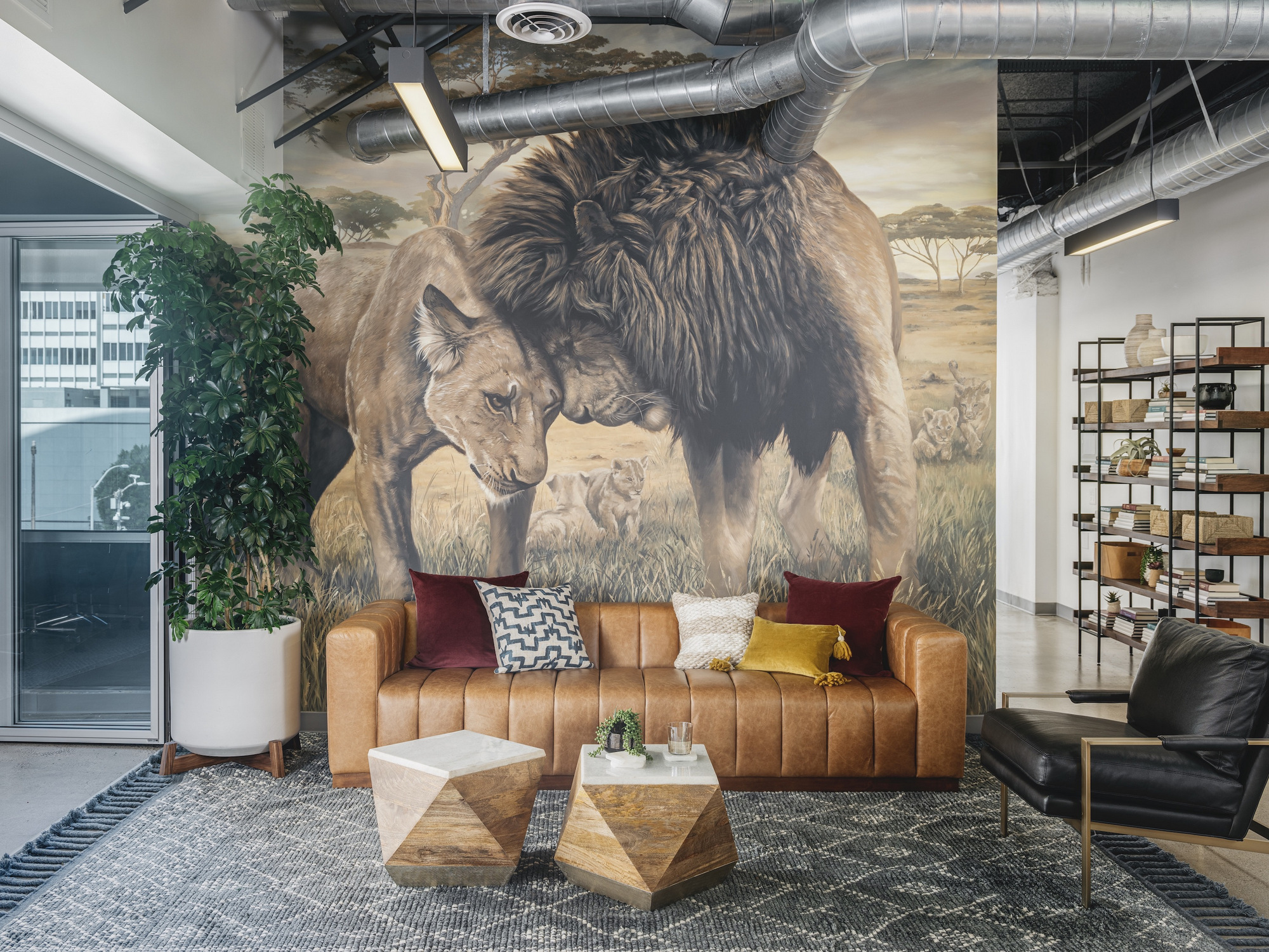 比佛利山人寿金融集团办事处设计-10