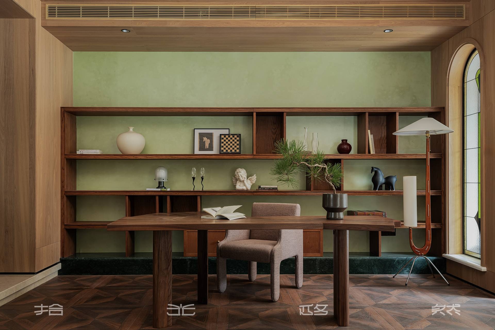 青城山畔复古美式宅居-13