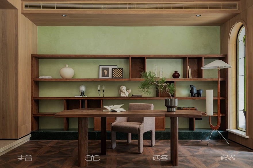 青城山畔复古美式宅居-13