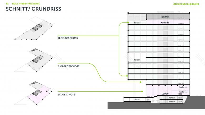 H2 办公大厦丨德国威斯巴登丨3deluxe-12