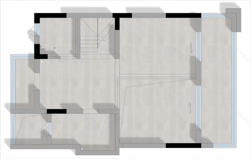 160㎡现代法式养老宅丨飞墨设计组-68