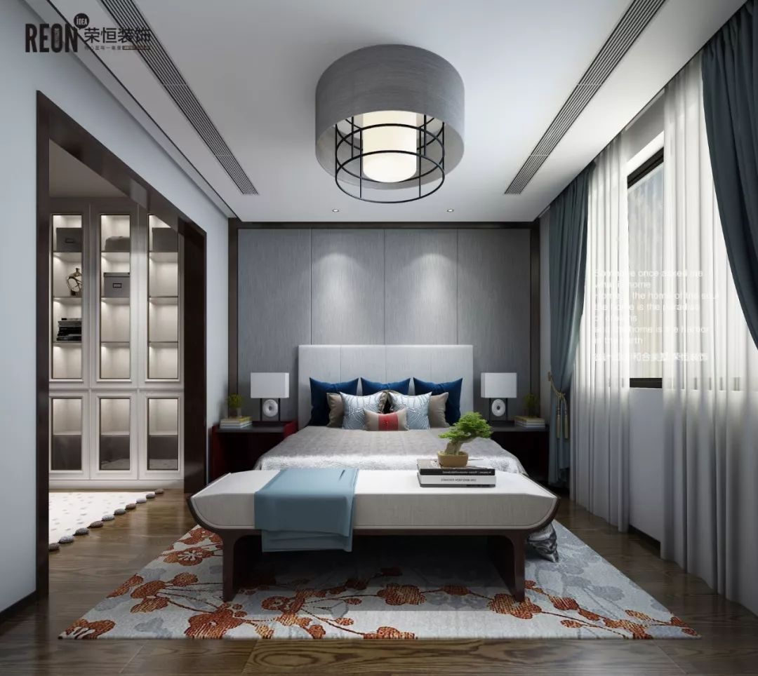 新中式风格家居设计，传统与时尚的完美融合-38