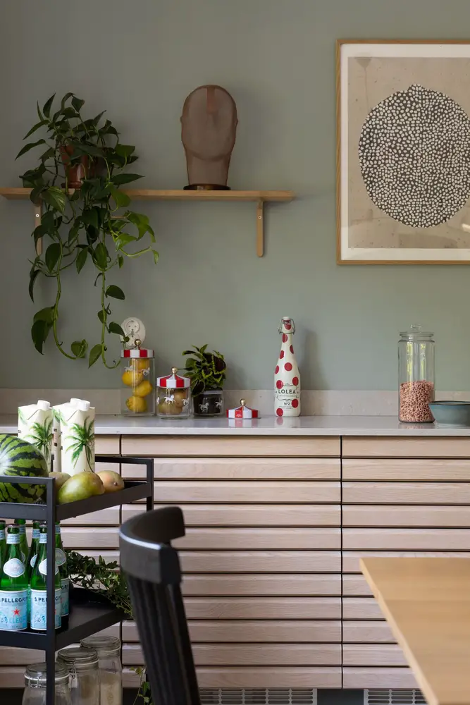 打造实用美观的客厅入口 | 瑞典家庭公寓设计-6