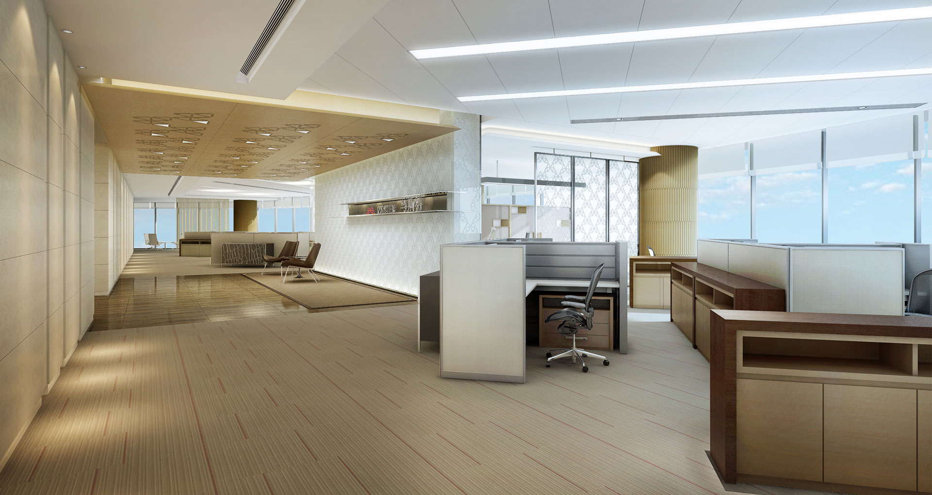 HBA  中国银川马斯特5A甲级办公楼-2